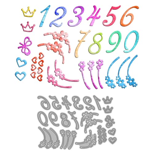 0–9 digitale Stanzformen für Kartenherstellung, Metall-Stanzformen für Bastelarbeiten, Scrapbooking, Papierbasteln, Festivals, Album, Party, Hochzeit, dekoratives Zubehör 0–9 digitale Stanzformen für Kartenherstellung, Metall-Stanzformen für Bastelarbeiten, Scrapbooking, Papierbasteln, Festivals, Album, Party, Hochzeit, dekoratives Zubehör von DHVTESN