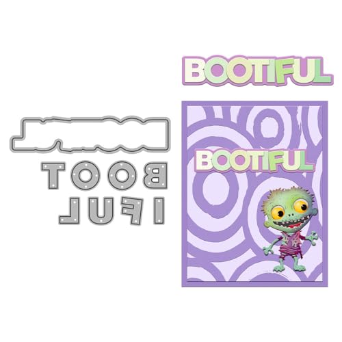 BOOTIFUL Schatten-Stanzformen für Kartenherstellung, Metall-Stanzformen Sets für DIY, handgemachtes Scrapbooking, Papierbasteln, Festivals, Album, Party, Hochzeit, dekoratives Zubehör BOOTIFUL Schatten-Stanzformen für Kartenherstellung, Metall-Stanzformen Sets für DIY, handgemachtes Scrapbooking, Papierbasteln, Festivals, Album, Party, Hochzeit, dekoratives Zubehör von DHVTESN