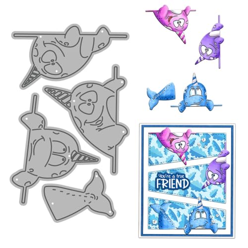 Haifisch-Stanzformen für Kartenherstellung, Tier-Metall-Stanzformen-Sets für DIY, handgemachtes Scrapbooking, Papierbasteln, Festivals, Album, Party, Hochzeit, dekoratives Zubehör Haifisch-Stanzformen für Kartenherstellung, Tier-Metall-Stanzformen-Sets für DIY, handgemachtes Scrapbooking, Papierbasteln, Festivals, Album, Party, Hochzeit, dekoratives Zubehör von DHVTESN