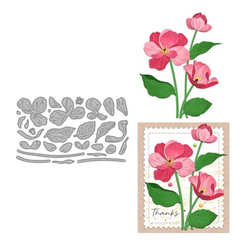 Kombinationsblumen-Stanzformen für Kartenherstellung, Blätter, Metall-Stanzformen Sets für DIY, handgemachtes Scrapbooking, Papierbasteln, Festivals, Album, Party, Hochzeit, dekoratives Zubehör Kombinationsblumen-Stanzformen für Kartenherstellung, Blätter, Metall-Stanzformen Sets für DIY, handgemachtes Scrapbooking, Papierbasteln, Festivals, Album, Party, Hochzeit, dekoratives Zubehör von DHVTESN