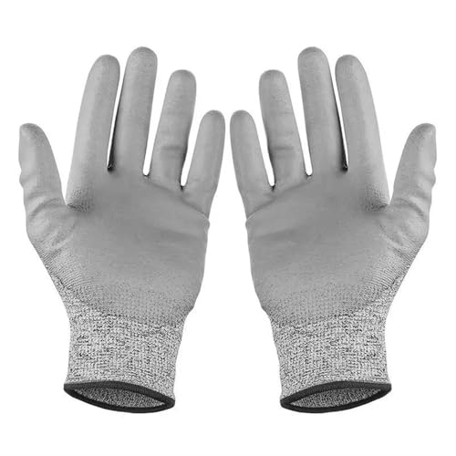 DHYUACN Arbeitshandschuhe für Gartenbau 2Pcs Sicherheit Handschuhe Industrie Küche Gartenarbeit Proof Scratch Schneiden Multi-Zweck(XL) von DHYUACN