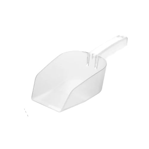 DHYUACN Metall-Mehlschaufel Kunststoff EIS Schaufeln Transparent EIS Schaufel Korn Löffel Bar Buffet Küche Gadget(Square,XL) von DHYUACN
