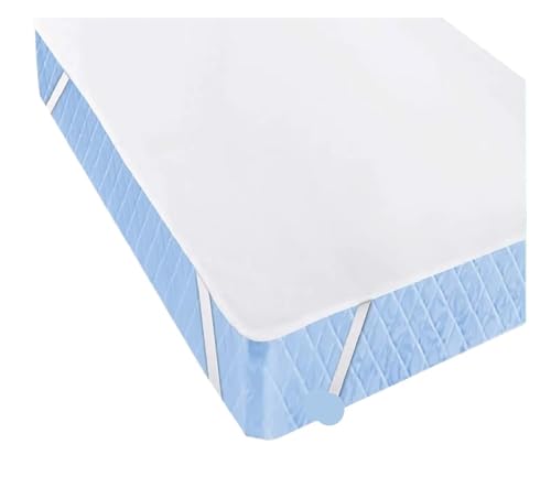 Matratzenschoner Matratzenschoner, wasserdicht, Bettlaken mit Band, rutschfest, staubdicht, Lakenschutz(Cot Size 70X140CM) von DHYUACN