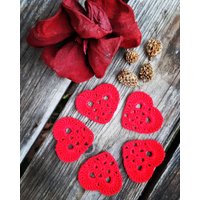 Gehäkelte Herzen | 3 Designs von DHappyHandmade