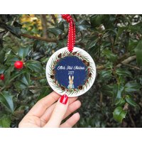 1. Ornament, Weihnachten 2022, Christbaumkugel 1 von DHcraftDesigns