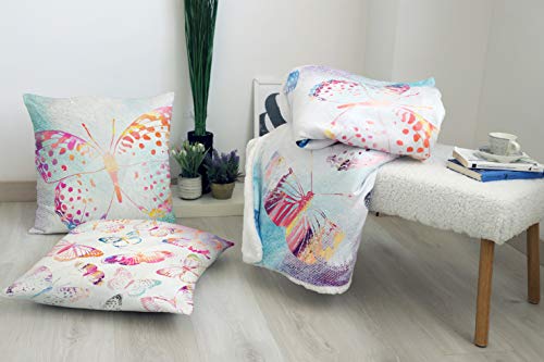 DHestia Sofa-Decke, Mehrfarbig, 160 x 130 cm von DHestia