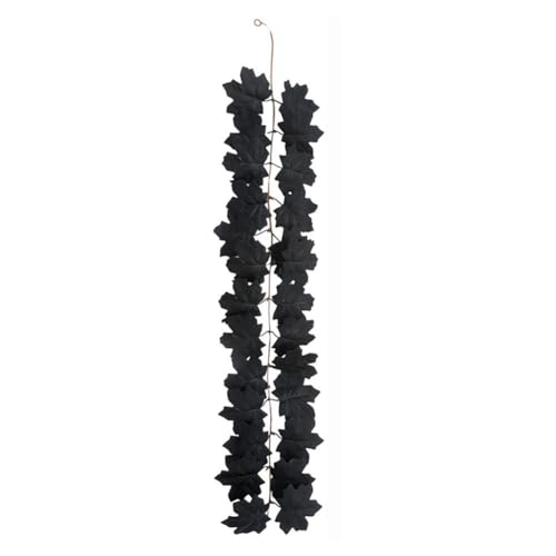 DHliIQQ Künstliche Ahornblatt-Girlande, Herbstblätter, künstliche Pflanze, Rebe für Herbst, Festival, Hochzeit, Erntedankfest, Halloween, D5O5, Raumtisch, Dec von DHliIQQ