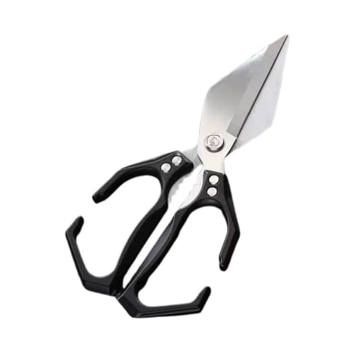 Multifunktionale Hochleistungsschere, 2-in-1-Schere mit ergonomischem Griff, Kochstahl-C-Schere, kohlenstoffreich Multifunktionale Hochleistungsschere, 2-in-1-Schere mit ergonomischem Griff, Kochstahl-C-Schere, kohlenstoffreich von DHliIQQ