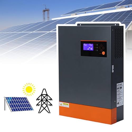 DHsdlpLU 5500 W Mppt-Solar-Hybrid-Wechselrichter, Netzunabhängig/Netzgekoppelt, Unterstützt WLAN-überwachung, Integrierter Mppt-Solarregler von DHsdlpLU