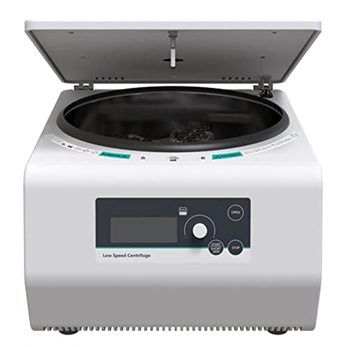DHsdlpLU Desktop-Zentrifuge Mit Niedriger Geschwindigkeit, Fettserum-Trennmaschine, 4980Xg, HöChstgeschwindigkeit: 5500 U/Min, AC230V 50Hz/60Hz 10A,7ml/5ml*4 * 12 DHsdlpLU Desktop-Zentrifuge Mit Niedriger Geschwindigkeit, Fettserum-Trennmaschine, 4980Xg, HöChstgeschwindigkeit: 5500 U/Min, AC230V 50Hz/60Hz 10A,7ml/5ml*4 * 12 von DHsdlpLU
