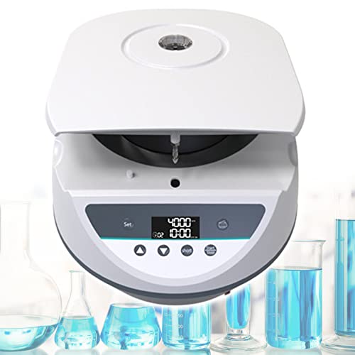 DHsdlpLU Intelligente Zentrifuge mit großem Fassungsvermögen und hoher Drehzahlpräzision (5 ml/10 ml/15 ml), Zwei Schnellstartprogramme für Zentrifugenröhrchen,LC-6S von DHsdlpLU