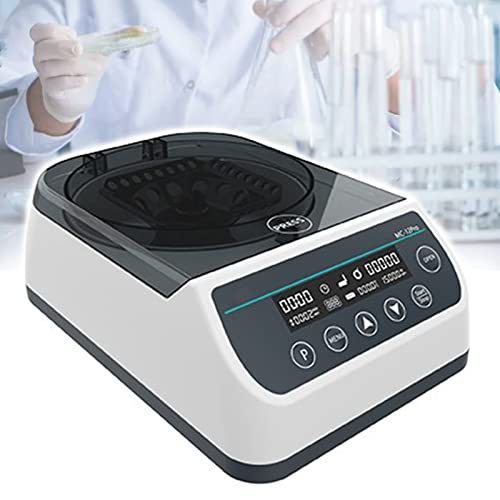 DHsdlpLU Labor-Mini-Zentrifuge, Timing: 30S-59Min50S, Programmspeicher, Geschwindigkeit/Sicherheitstemperatur Kann Frei Eingestellt Werden, AC100-240V / DC24V,MC-10pro von DHsdlpLU