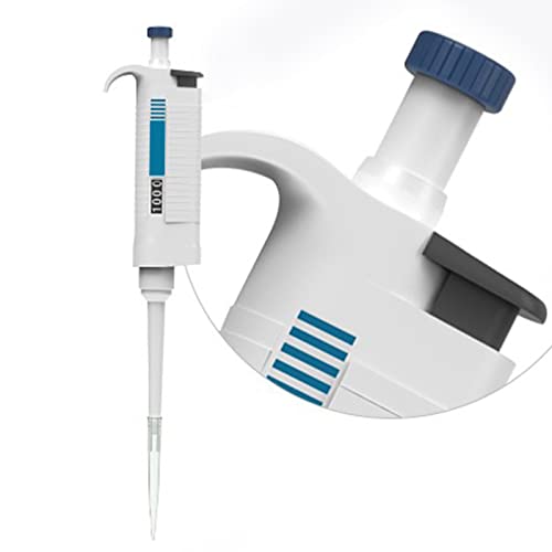 DHsdlpLU Mikropipette, Mit Pipettenspitzen, Autoklavierbare Pipetten Mit Einstellbarem Einkanalvolumen, FüR Das Labor,0.1~2.5μl DHsdlpLU Mikropipette, Mit Pipettenspitzen, Autoklavierbare Pipetten Mit Einstellbarem Einkanalvolumen, FüR Das Labor,0.1~2.5μl von DHsdlpLU