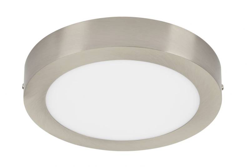 Di-Ka LED Aufbauleuchte Direkt Smart WiFi nickel/matt von DI-KA