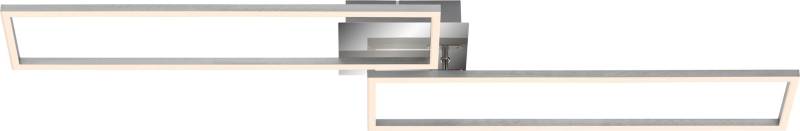 Di-Ka LED Deckenleuchte Frame WIFI CCT LED mit Fernbedienung chrom - alu von DI-KA