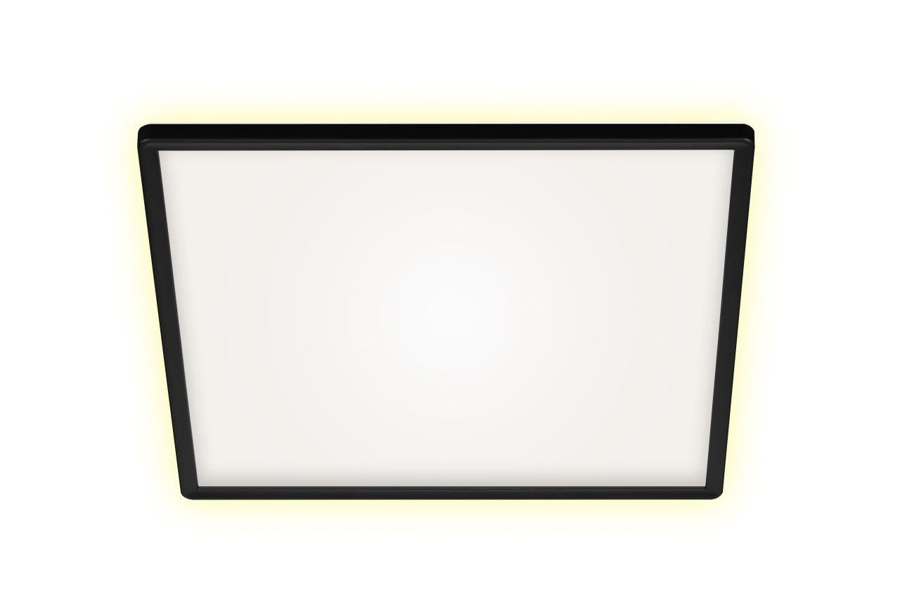 Di-Ka ultraflaches LED Panel Slim 42 x 42 cm schwarz mit Backlight von DI-KA