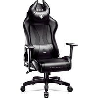 X-Horn 2.0 Gaming Stuhl Computerstuhl ergonomischer Bürostuhl Gamer Chair Schreibtischstuhl Schwarz: King Size - Diablo von DIABLO