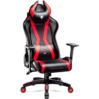 X-Horn 2.0 Gaming Stuhl Computerstuhl ergonomischer Bürostuhl Gamer Chair Schreibtischstuhl 2.0 Schwarz-Rot: Normal Size - Diablo von DIABLO