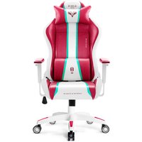 X-One 2.0 Gaming Stuhl Computerstuhl ergonomischer Bürostuhl Gamer Chair Schreibtischstuhl Candy Rose - Normal Size - Diablo von DIABLO