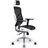 Ergonomischer Bürostuhl Computerstuhl Chefsessel Diablo v-basic: schwarz-weiß von DIABLO