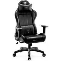 Diablo - X-One 2.0 Gaming Stuhl Computerstuhl ergonomischer Bürostuhl Gamer Chair Schreibtischstuhl Schwarz-Schwarz - Normal Size von DIABLO