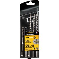 Set mit 5 Betonbohrern sds Plus Rockfaster Diager 1005A Set mit 5 Betonbohrern sds Plus Rockfaster Diager 1005A von DIAGER