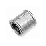 Gewindefitting Muffe 1/2" 3/4" 1" 5/4" 6/4" 2" DVGW Temperguss verzinkt Fitting Gewinde Temperguß Fittinge (1") von Xotify