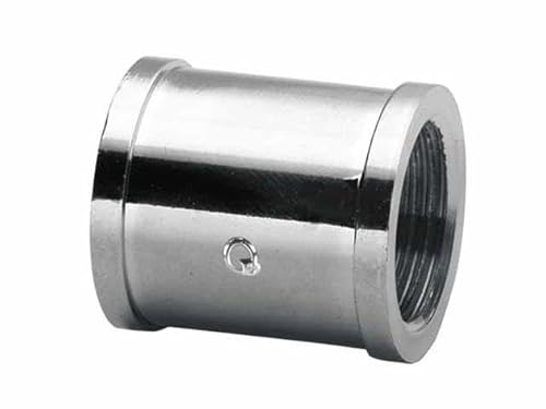 Muffe 1/2" chrom Messing IG/IG von DIAM
