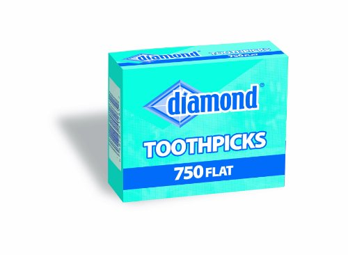 Diamant-Zahnstocher, flach, 750 Karat Diamant-Zahnstocher, flach, 750 Karat von DIAMOND