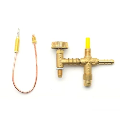 DIANFLEX Sicherheitsventil-Set mit Thermoelement für Gasherde GPL, Mehrfarbig, Standard von DIANFLEX