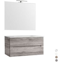 Hängeschrank 90 cm weiße Lärche von DIANHYDRO