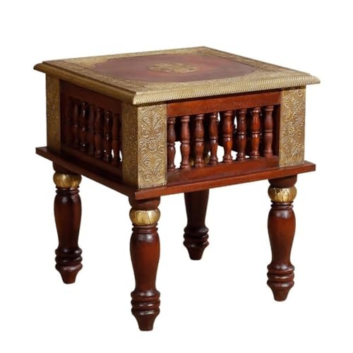 DIANXI Fußhocker Villa Wohnzimmer Holzhocker Haushalt Massivholz Quadratischer Hocker Bauernhausbank Handgefertigter Holzhocker Sitzhocker Sofa-Fußstütze DIANXI Fußhocker Villa Wohnzimmer Holzhocker Haushalt Massivholz Quadratischer Hocker Bauernhausbank Handgefertigter Holzhocker Sitzhocker Sofa-Fußstütze von DIANXI