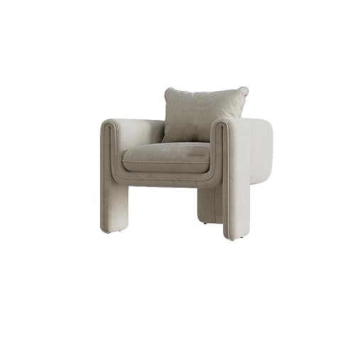 DIANXI Kleine Sofas Haushalt Sofa Stuhl Wohnzimmer Balkon B & B Schlafzimmer Freizeit Stuhl Moderne Einfache Stoff Einzigen Kleinen Sofa Sofa fürs Schlafzimmer(B) von DIANXI
