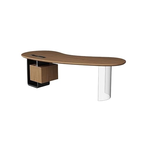 DIANXI Moderner Gaming-Schreibtisch Kleiner Einzelschreibtisch aus Massivholz in Sonderform, einfacher Arbeitstisch, Büromöbel mit Lagerschrank Studienschreibtisch DIANXI Moderner Gaming-Schreibtisch Kleiner Einzelschreibtisch aus Massivholz in Sonderform, einfacher Arbeitstisch, Büromöbel mit Lagerschrank Studienschreibtisch von DIANXI