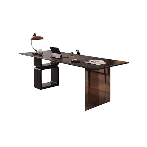 DIANXI Moderner Gaming-Schreibtisch Moderne, minimalistische Arbeitstisch aus massivem Holz in Schwarz, Sofa-Rückentisch for das Wohnzimmer, geeignet for Unternehmen und Zuhause Studienschreibtisch DIANXI Moderner Gaming-Schreibtisch Moderne, minimalistische Arbeitstisch aus massivem Holz in Schwarz, Sofa-Rückentisch for das Wohnzimmer, geeignet for Unternehmen und Zuhause Studienschreibtisch von DIANXI