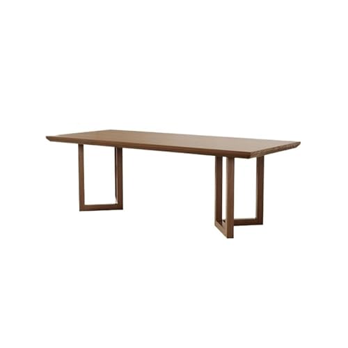 DIANXI Moderner Gaming-Schreibtisch Teetisch aus Massivholz im chinesischen Stil, for Besprechungen und Verhandlungen Büro, geeignet for Küche, Wohnzimmer Esszimmer Studienschreibtisch von DIANXI