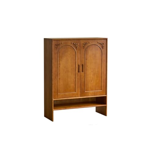 DIANXI Schuhregal für den Eingangsbereich 90cm Vintage Kirschholz-Eingangs-Lagermöbel für Zuhause, geeignet für Wohnzimmer, Balkon, Schlafzimmer etc Freistehender Schuhschrank DIANXI Schuhregal für den Eingangsbereich 90cm Vintage Kirschholz-Eingangs-Lagermöbel für Zuhause, geeignet für Wohnzimmer, Balkon, Schlafzimmer etc Freistehender Schuhschrank von DIANXI