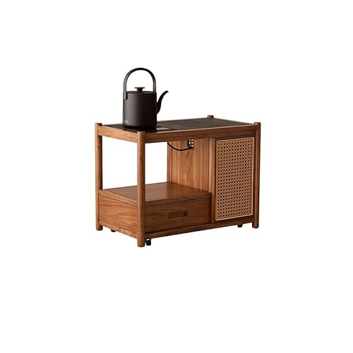 DIANXI Sofa Couchtisch Chinesischer Stil Teeschrank Wohnzimmer Ecksofa Beistelltisch Holz Mobile Trolley Beistelltisch DIANXI Sofa Couchtisch Chinesischer Stil Teeschrank Wohnzimmer Ecksofa Beistelltisch Holz Mobile Trolley Beistelltisch von DIANXI