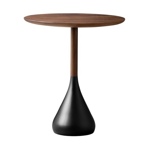 DIANXI Sofa-Couchtisch Massivholz Kreativer Beistelltisch Kleiner Runder Tisch Wohnzimmer Sofa Couchtisch Ecktisch Beistelltisch von DIANXI