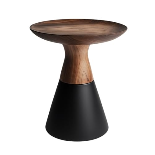 DIANXI Sofa-Couchtisch Schlafzimmer Ecktisch Kunst Kreativ Massivholz Beistelltisch Home Kleine Wohnung Wohnzimmer Sofa Kleiner Couchtisch Beistelltisch von DIANXI