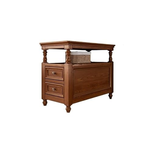 DIANXI Sofa-Couchtisch Sofa Holz Retro Seite Tisch Hause Tee Schrank Wohnzimmer Beistelltisch DIANXI Sofa-Couchtisch Sofa Holz Retro Seite Tisch Hause Tee Schrank Wohnzimmer Beistelltisch von DIANXI