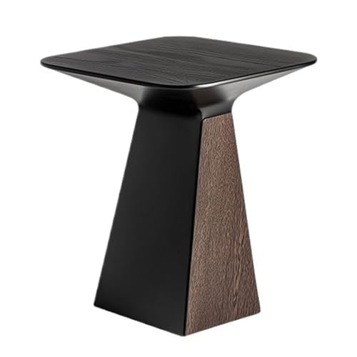 DIANXI Sofa-Couchtisch Villa Massivholz Beistelltisch Kreativer Ecktisch Wohnzimmer Sofa Kleiner Couchtisch Quadratischer Ablagetisch Beistelltisch von DIANXI