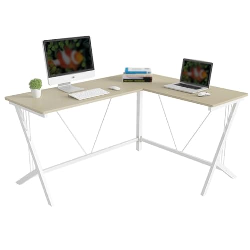 Moderner Gaming-Schreibtisch Eckschreibtisch for Zuhause, Büro, moderner, minimalistischer Computertisch, modischer Arbeitstisch, kreativer Laptop-Schreibtisch, Schreibtisch Studienschreibtisch von DIANXI