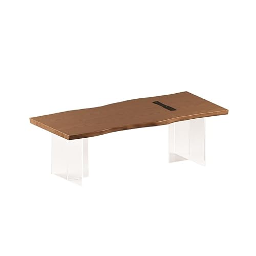 Moderner Gaming-Schreibtisch aus Massivholz, großes Format, einfache Werkbank, ideal für Geschäft, Wohnzimmer, Büro, Studium von DIANXI