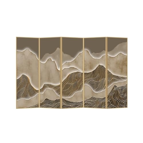 Raumteiler Bodenstehende Trennwand, Sichtschutz aus Aluminiumlegierung, Hintergrundwand for das Wohnzimmer, Klappwand for Home-Office Raumteiler Bodenstehende Trennwand, Sichtschutz aus Aluminiumlegierung, Hintergrundwand for das Wohnzimmer, Klappwand for Home-Office von DIANXI