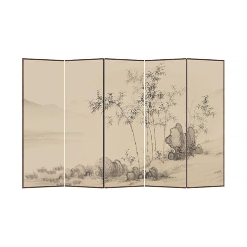 Raumteiler Retro Chinesische Paravent-Partition Büro Wohnzimmer Hintergrundwand Home Abschirmung Hotel Einfacher Bambus-Faltschirm Raumteiler Retro Chinesische Paravent-Partition Büro Wohnzimmer Hintergrundwand Home Abschirmung Hotel Einfacher Bambus-Faltschirm von DIANXI