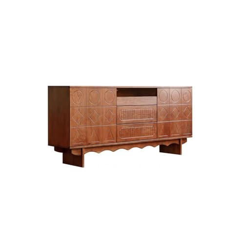 Schuhregal für den Eingangsbereich 180cm Kirschholz-Wohnzimmer-Lagertisch mit Schubladen, Vintage Aufbewahrungsmöbel, geeignet für Diele, Balkon, Schlafzimmer Freistehender Schuhschrank Schuhregal für den Eingangsbereich 180cm Kirschholz-Wohnzimmer-Lagertisch mit Schubladen, Vintage Aufbewahrungsmöbel, geeignet für Diele, Balkon, Schlafzimmer Freistehender Schuhschrank von DIANXI
