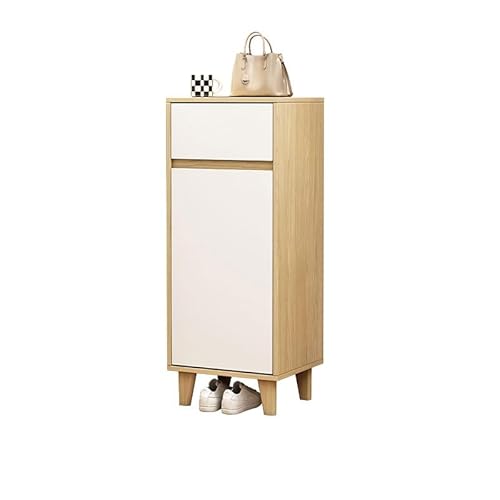 Schuhregal für den Eingangsbereich 50cm Schlanke Eingangskonsole mit Stauraum, Elegantes Aufbewahrungsmöbel, für Wohnzimmer, Diele, Flur Freistehender Schuhschrank Schuhregal für den Eingangsbereich 50cm Schlanke Eingangskonsole mit Stauraum, Elegantes Aufbewahrungsmöbel, für Wohnzimmer, Diele, Flur Freistehender Schuhschrank von DIANXI