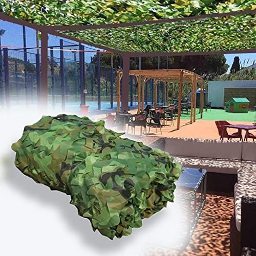 DIBAKO Tarnnetz 10x10m 6×6m 6x10m 5×10m 5x15m Tarnung Net Bundeswehr Tarnnetz Oxford-Gewebe Camouflage Netz Schatten Militär Waldlandschaft Armee Schattennetz (Size : 6x6m(19.6x19.6ft)) von DIBAKO