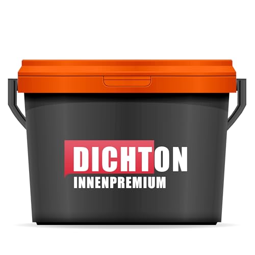 DICHTON PREMIUM Wandfarbe matt 10l in Caparol MUSKAT 18 Dispersionsfarbe - scheuerfest, höchste Deckkraft, Desinfektionsmittelbeständig, lösemittelfrei, strapazierfähig - InnenPremium D.77W von DICHTON